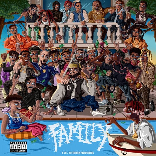 DJ Scheme - Family - Blue/White Vinyl