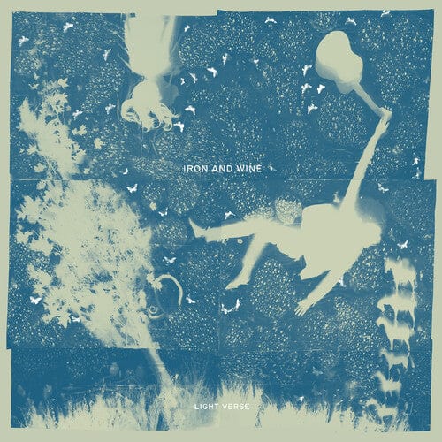 Iron & Wine - Light Verse - Clear w/ Blue swirl