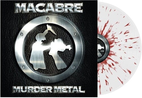 Macabre - Murder Metal, Clear W/ Red Splatter