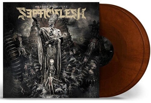 Septicflesh - Modern Primitive (Brown & Black Marbled)