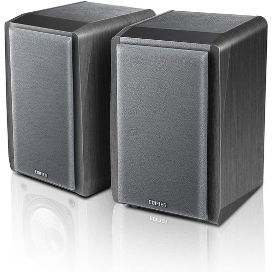 Edifier R1010BT - 4" Bluetooth Wireless Creative Reference Multimedia Monitors - Studio Monitor Speaker (Pair) 24 Watts RMS - Black [Tech & Turntables]