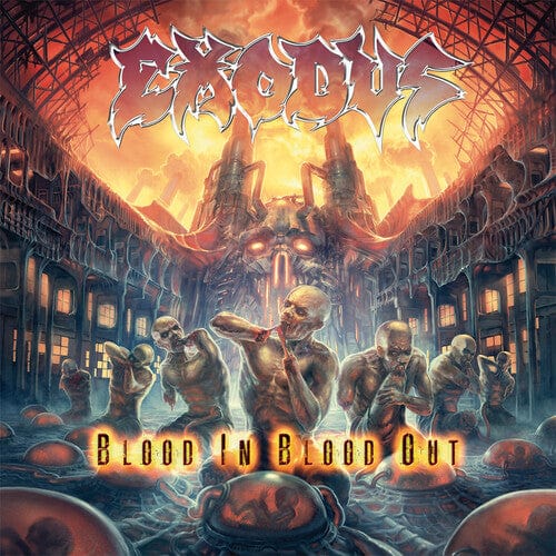 Exodus - Blood in Blood Out (10th Anniversary) Clear Gold Black Splatter (Clear Vinyl, Gold, Black, Gatefold LP Jacket)