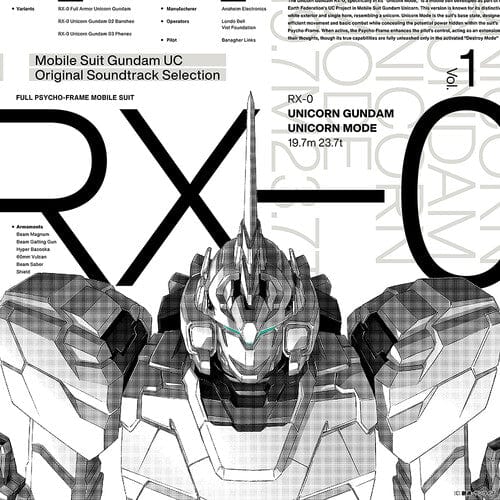 Gundam - Unicorn - Selection Vol. 1 (Original Soundtrack) [Import]