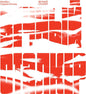 Merzbow & English, Lawrence - Eteral Stalker, Red & White Swirl