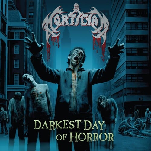 Mortician - Darkest Day Of Horror (Colored Vinyl, Blue, Splatter)