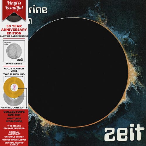 Tangerine Dream - Zeit (50th Anniversary) (Gold & Platinum Vinyl)